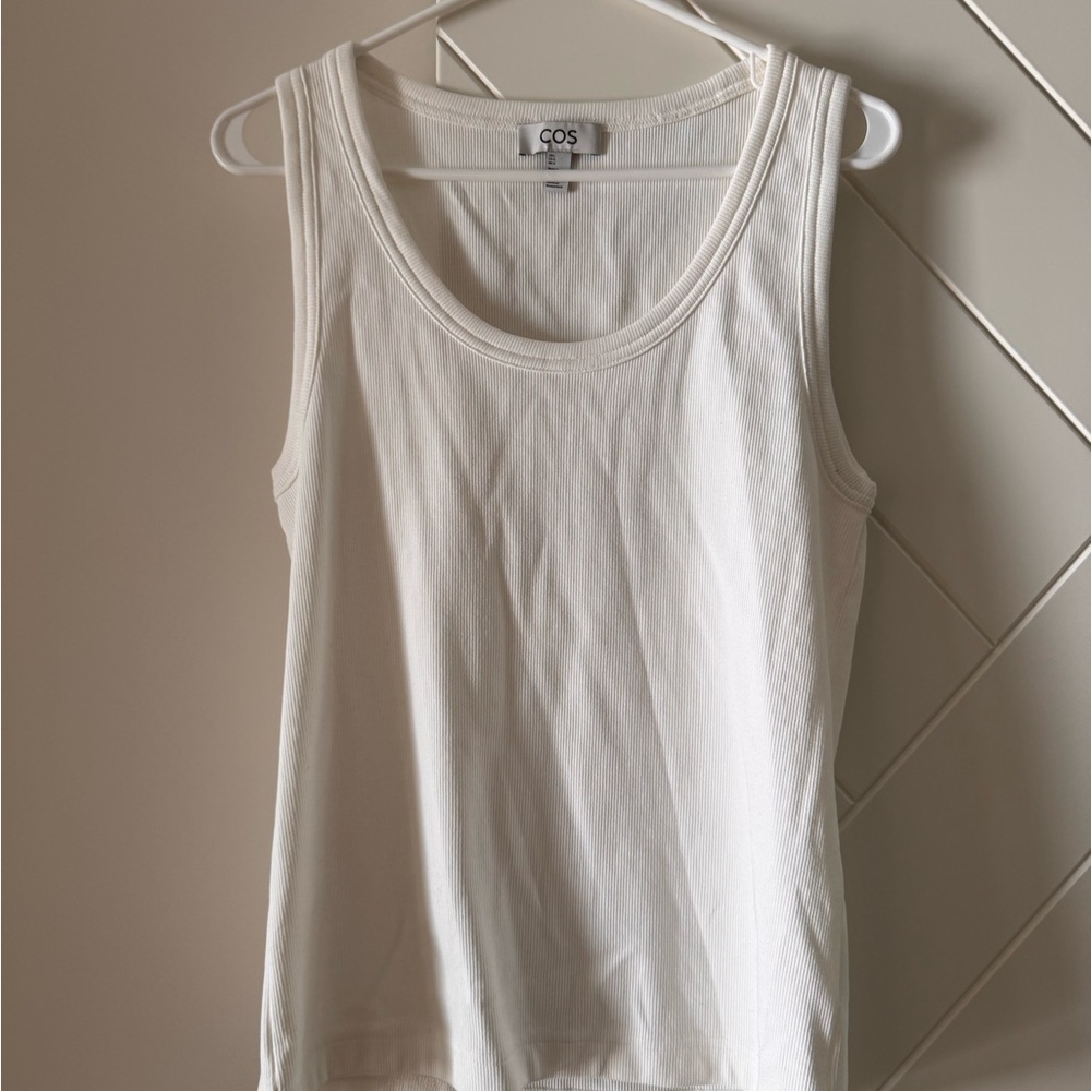 COS Women's Cream Tank Top
